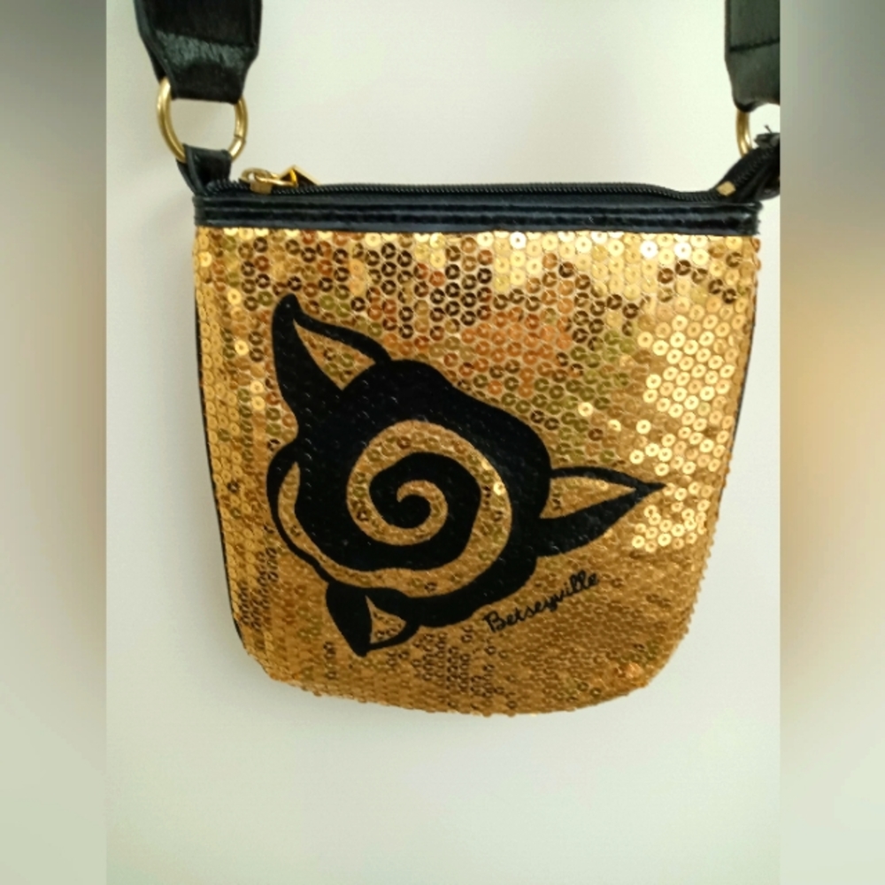 Betsey Johnson Gold Purse